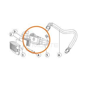 Pas biodrowy do VarioProtect XXL-W F-TC AIR (numer 5) Schweisskraft kod: 1662069 - 2